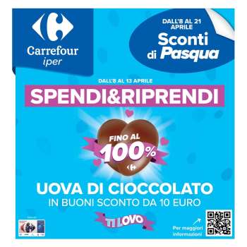 Volantino Carrefour - 8/4/2025 - 21/4/2025.