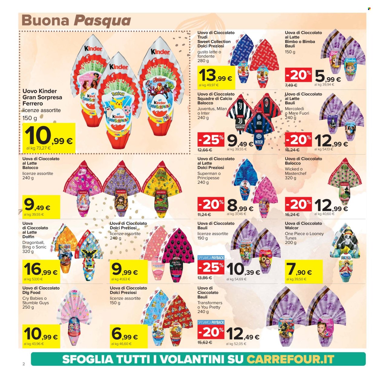 Volantino Carrefour - 8/4/2025 - 21/4/2025. Pagina 2