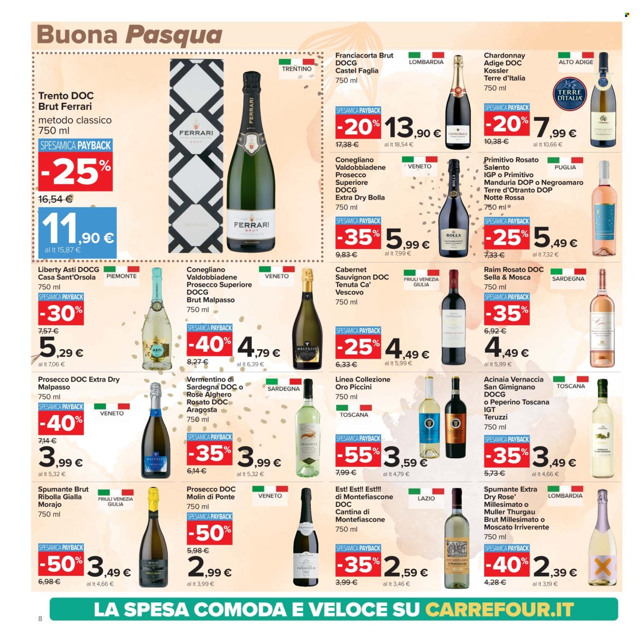 Volantino Carrefour - 8/4/2025 - 21/4/2025. Pagina 8
