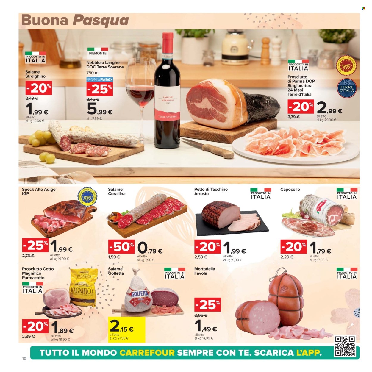 Volantino Carrefour - 8/4/2025 - 21/4/2025. Pagina 10