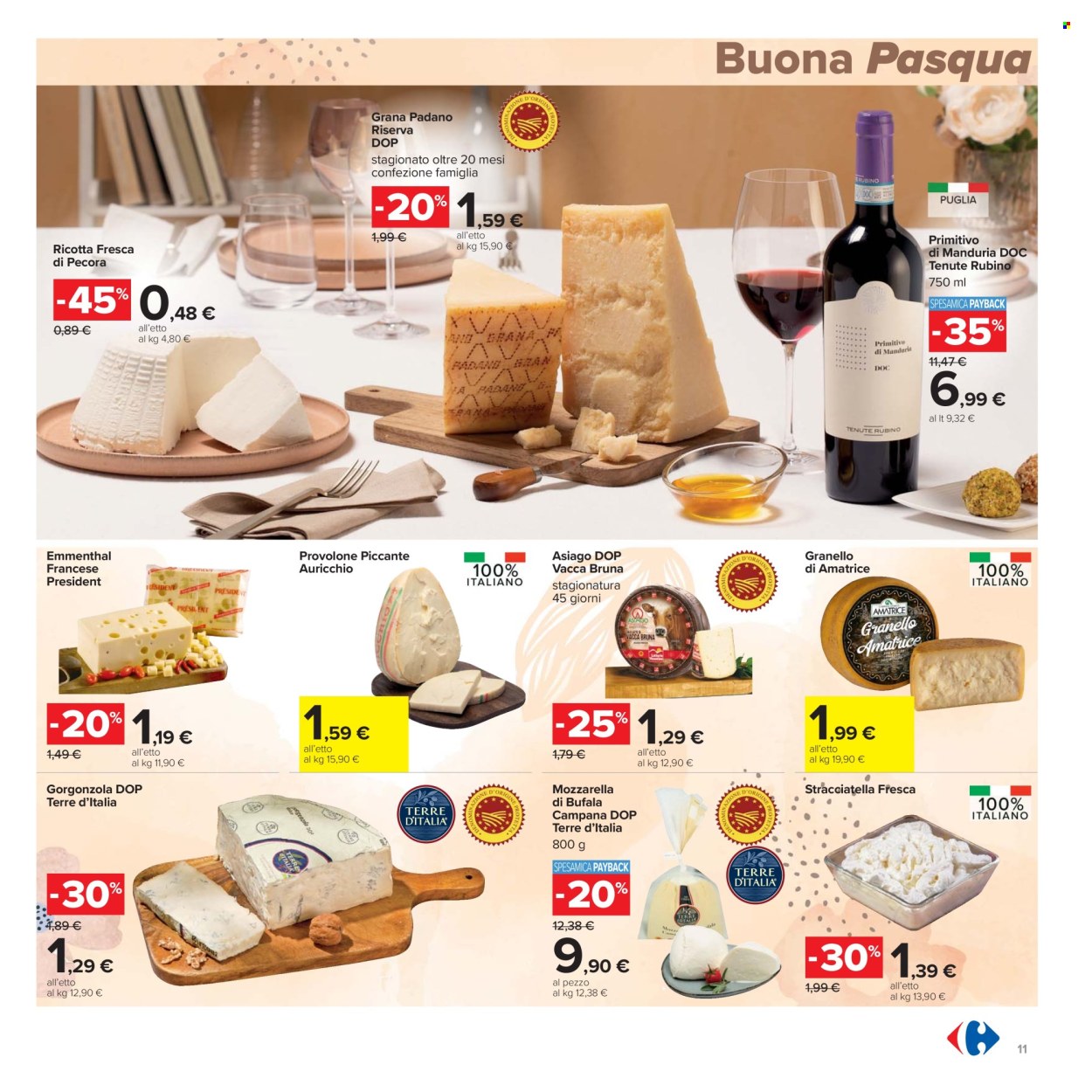 Volantino Carrefour - 8/4/2025 - 21/4/2025. Pagina 11