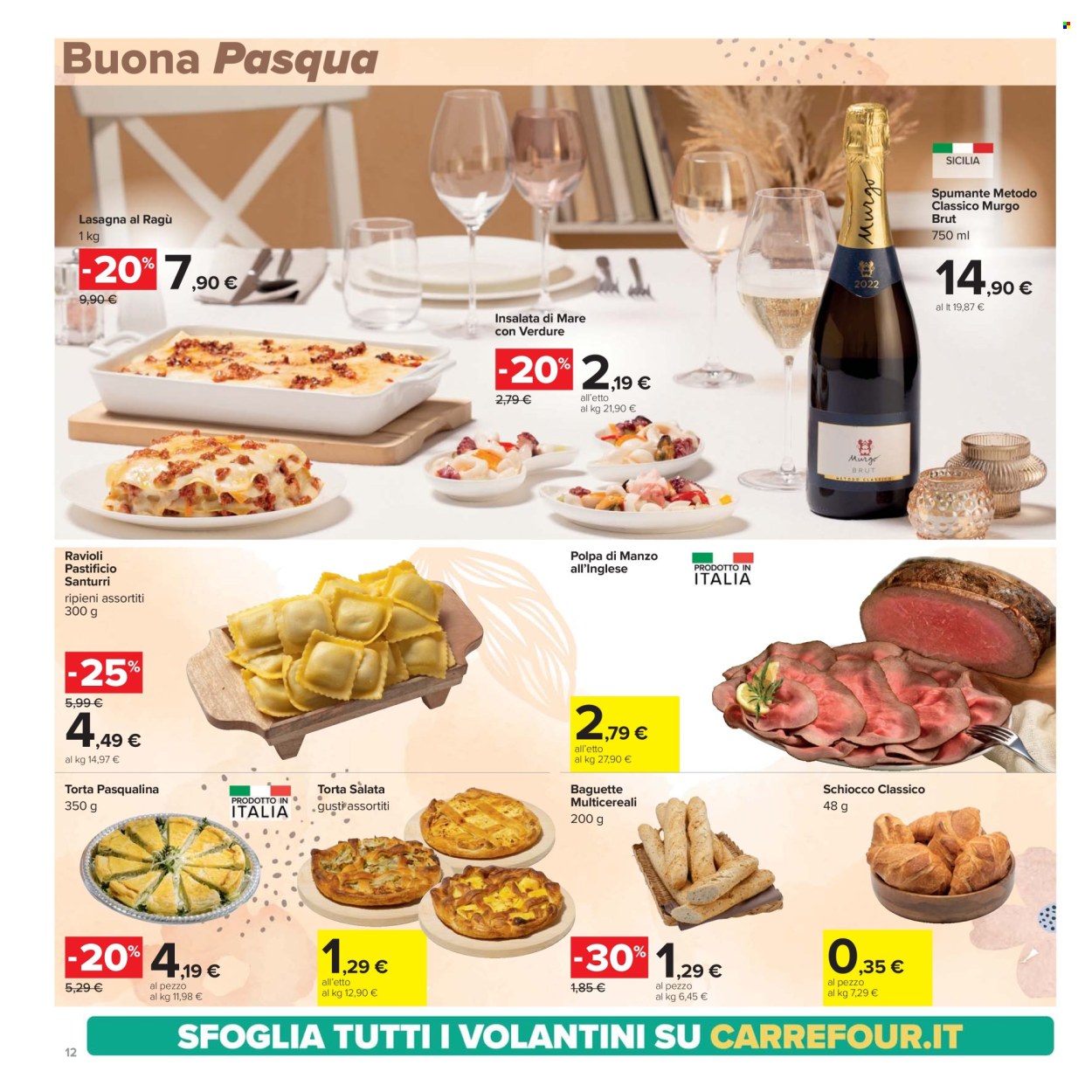 Volantino Carrefour - 8/4/2025 - 21/4/2025. Pagina 12
