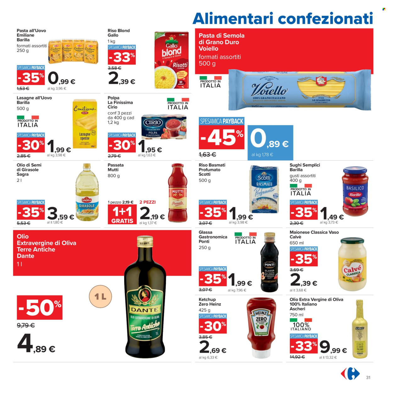 Volantino Carrefour - 8/4/2025 - 21/4/2025. Pagina 31