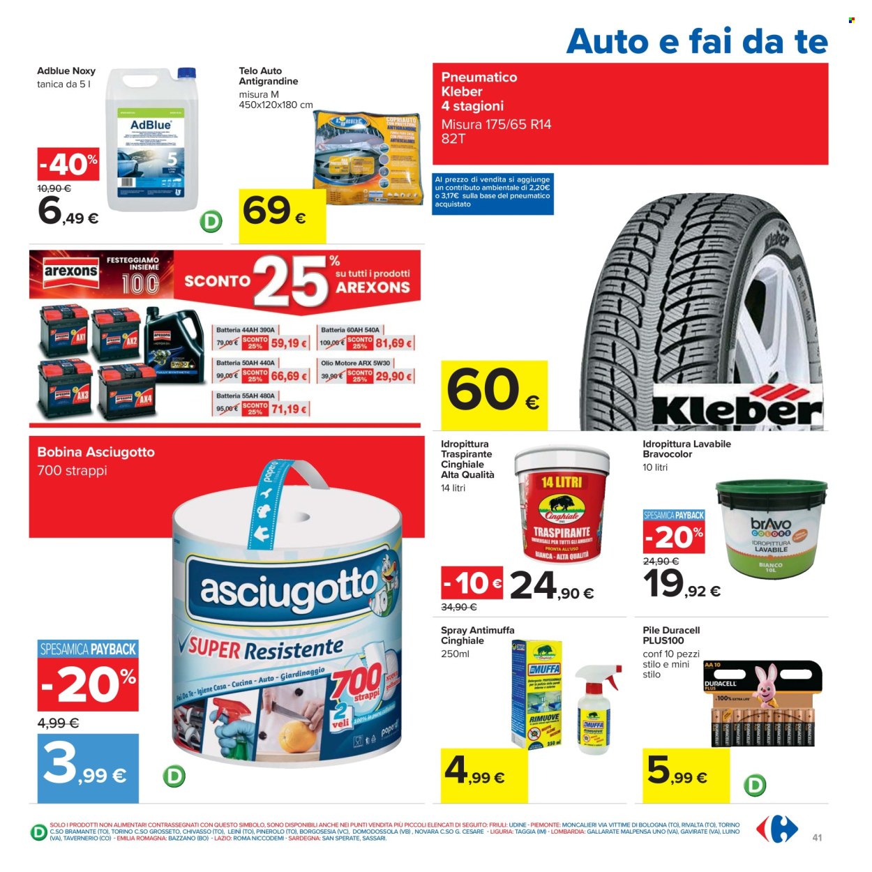 Volantino Carrefour - 8/4/2025 - 21/4/2025. Pagina 41