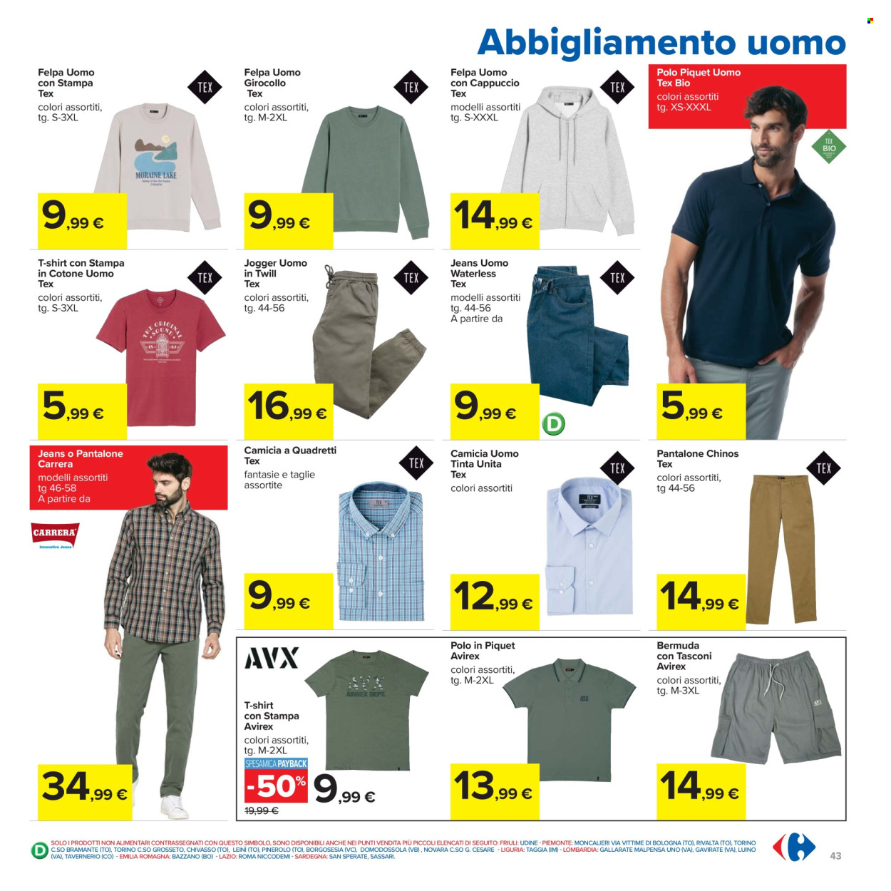 Volantino Carrefour - 8/4/2025 - 21/4/2025. Pagina 43