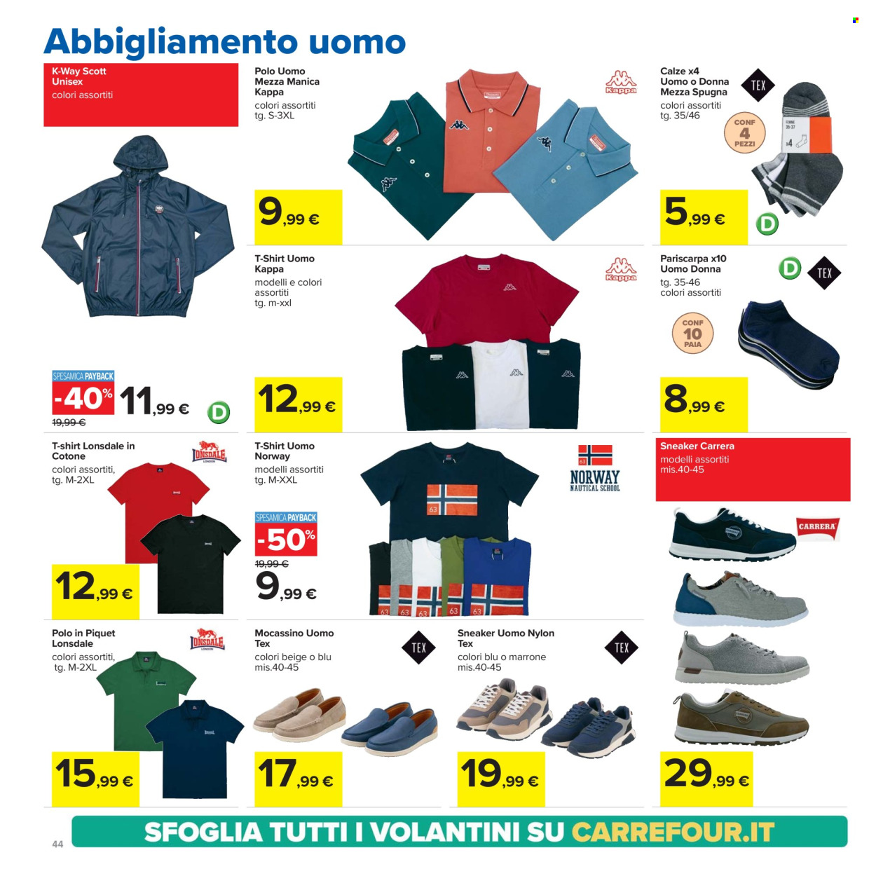 Volantino Carrefour - 8/4/2025 - 21/4/2025. Pagina 44