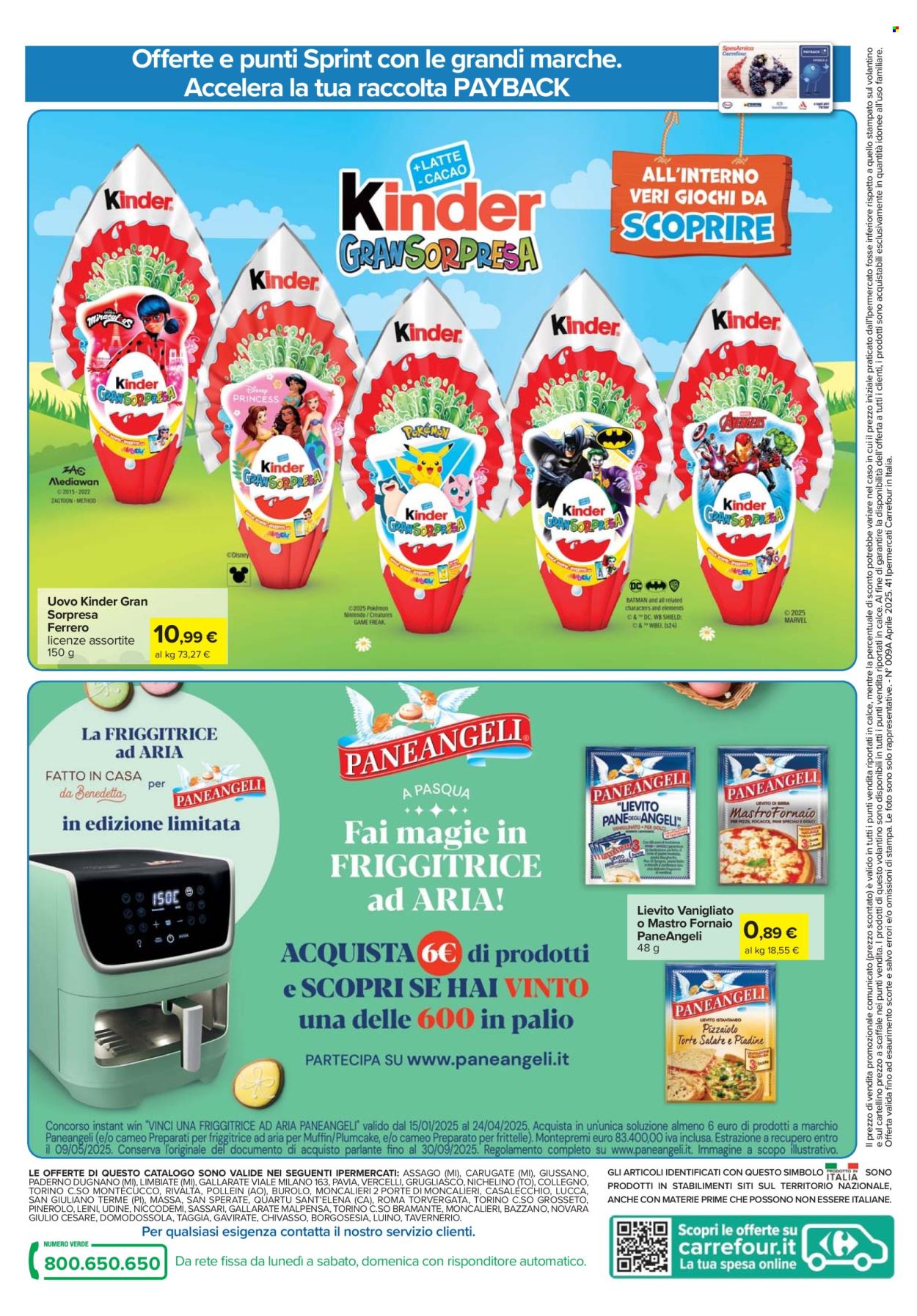 Volantino Carrefour - 8/4/2025 - 21/4/2025. Pagina 22