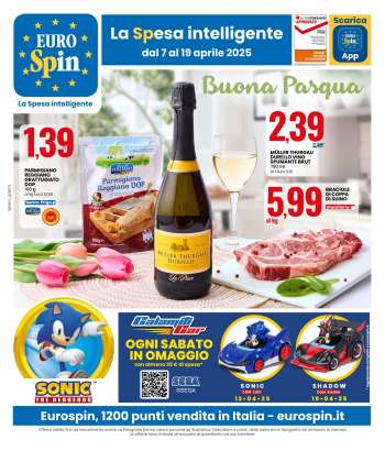 Volantino EuroSpin - 7/4/2025 - 19/4/2025.