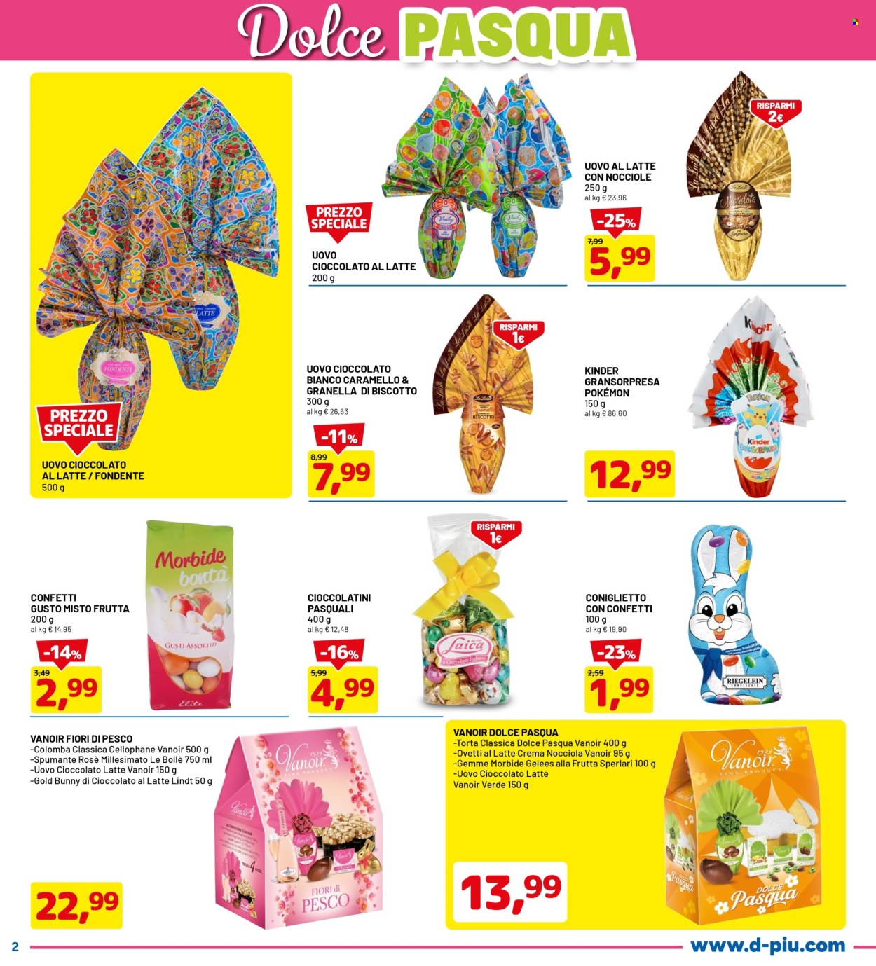 Volantino Dpiù - 7/4/2025 - 21/4/2025. Pagina 2