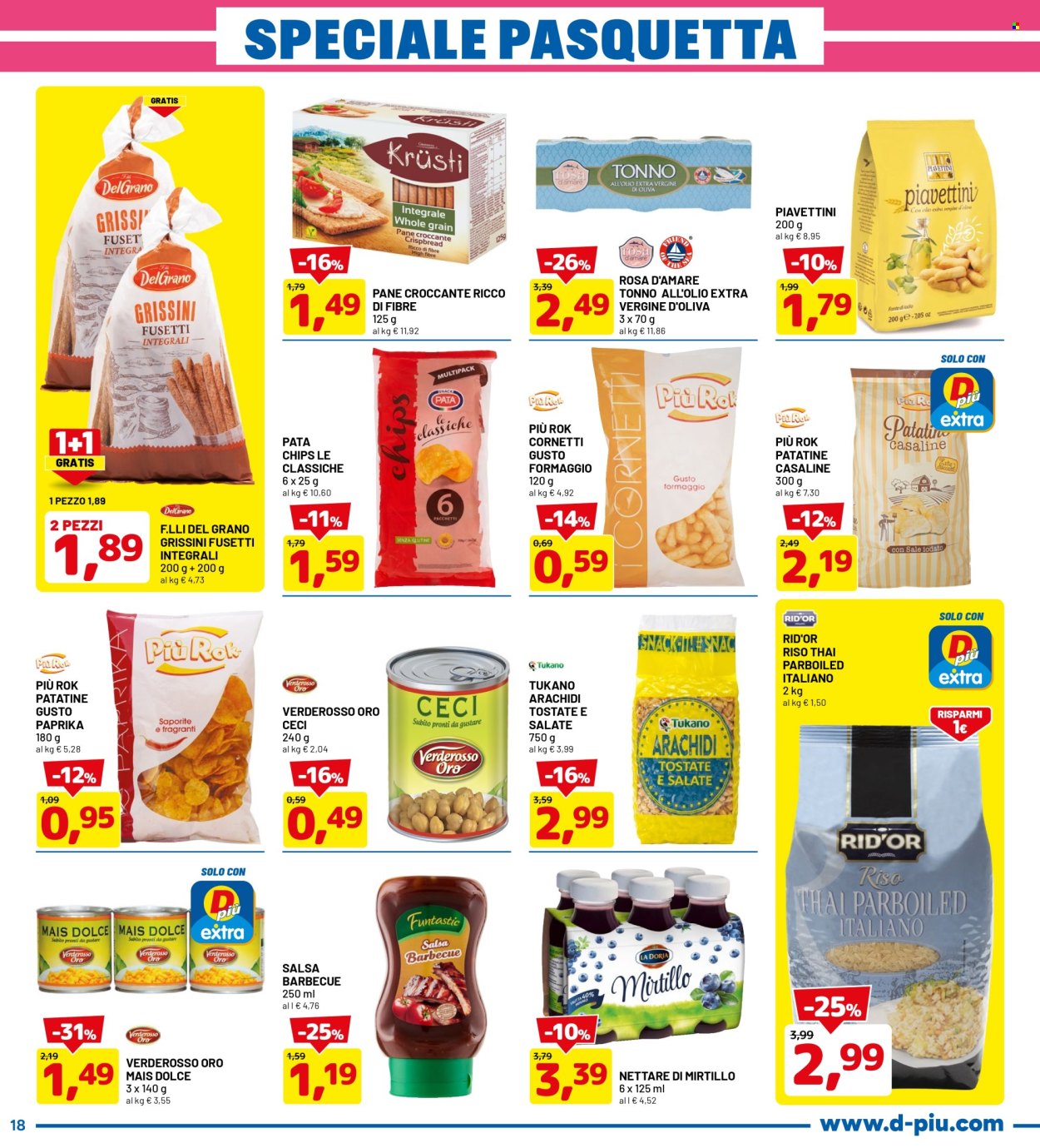 Volantino Dpiù - 7/4/2025 - 21/4/2025. Pagina 18