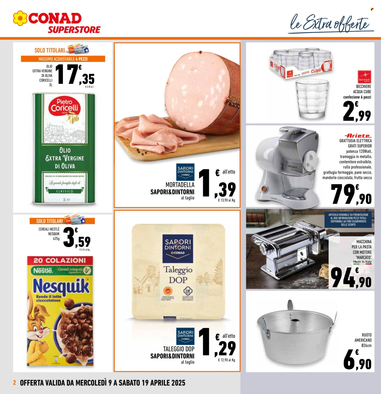 Volantino Conad Superstore - 9/4/2025 - 19/4/2025. Pagina 2