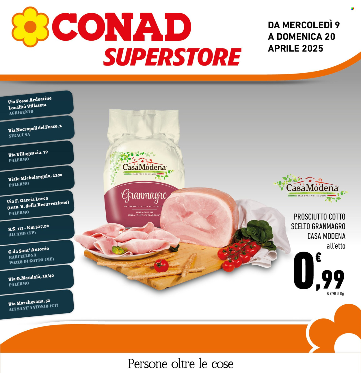 Volantino Conad Superstore - 9/4/2025 - 20/4/2025. Pagina 1