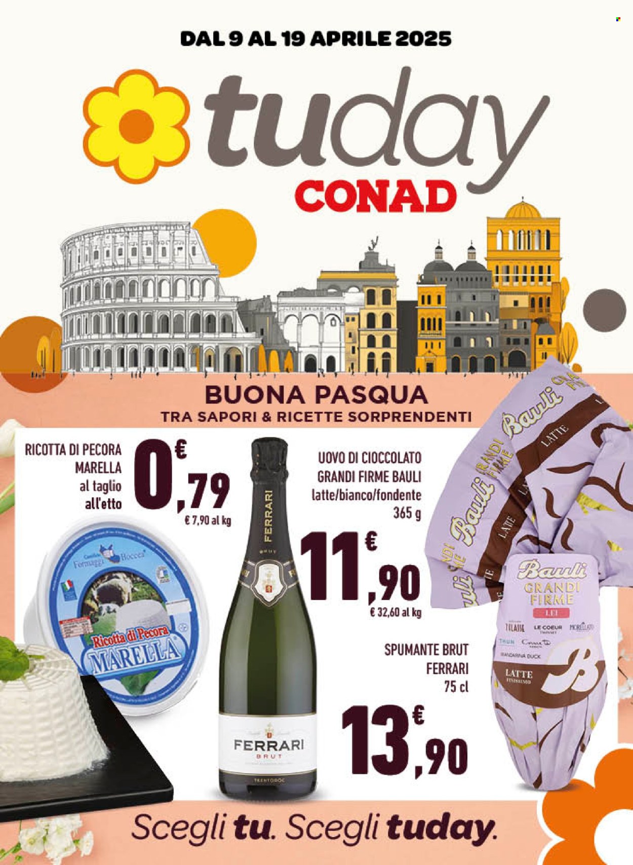 Volantino TuDay Conad - 9/4/2025 - 19/4/2025. Pagina 1