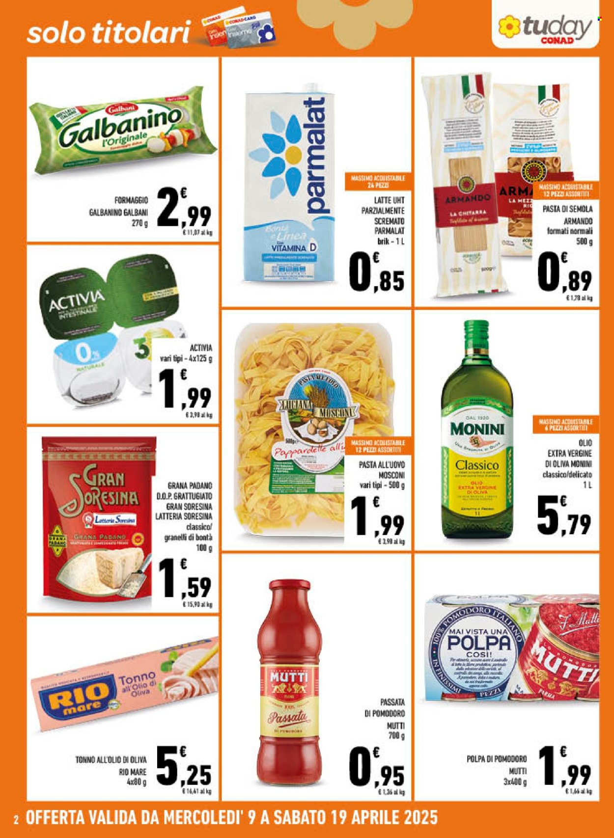 Volantino TuDay Conad - 9/4/2025 - 19/4/2025. Pagina 2