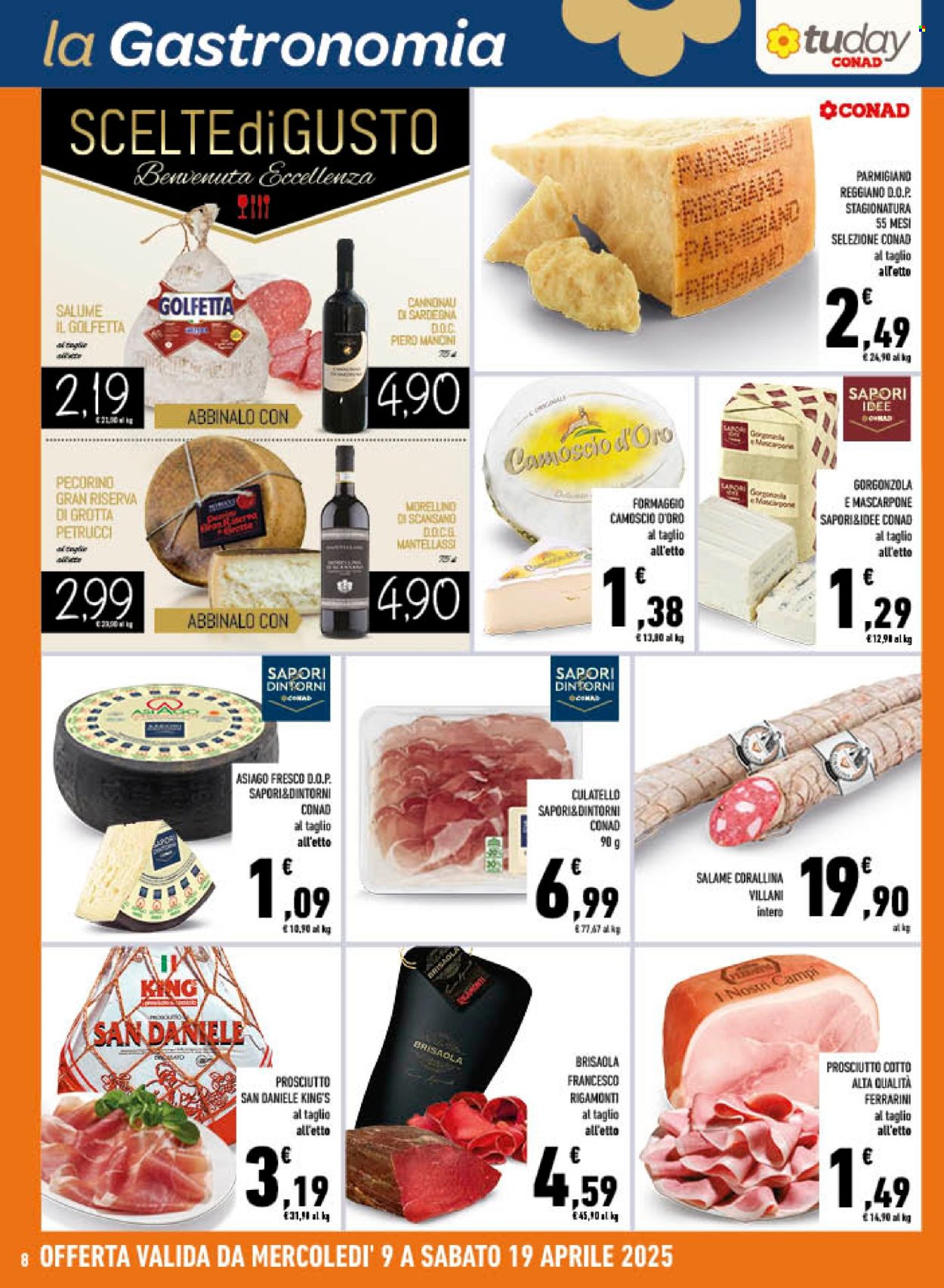 Volantino TuDay Conad - 9/4/2025 - 19/4/2025. Pagina 8