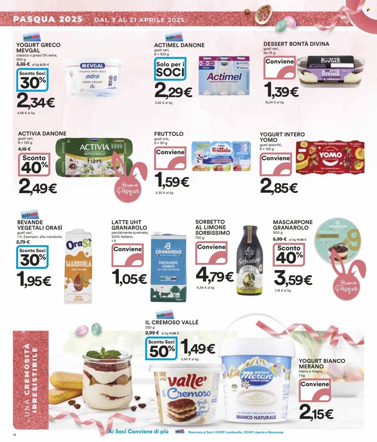 Volantino Coop - 7/4/2025 - 21/4/2025. Pagina 14
