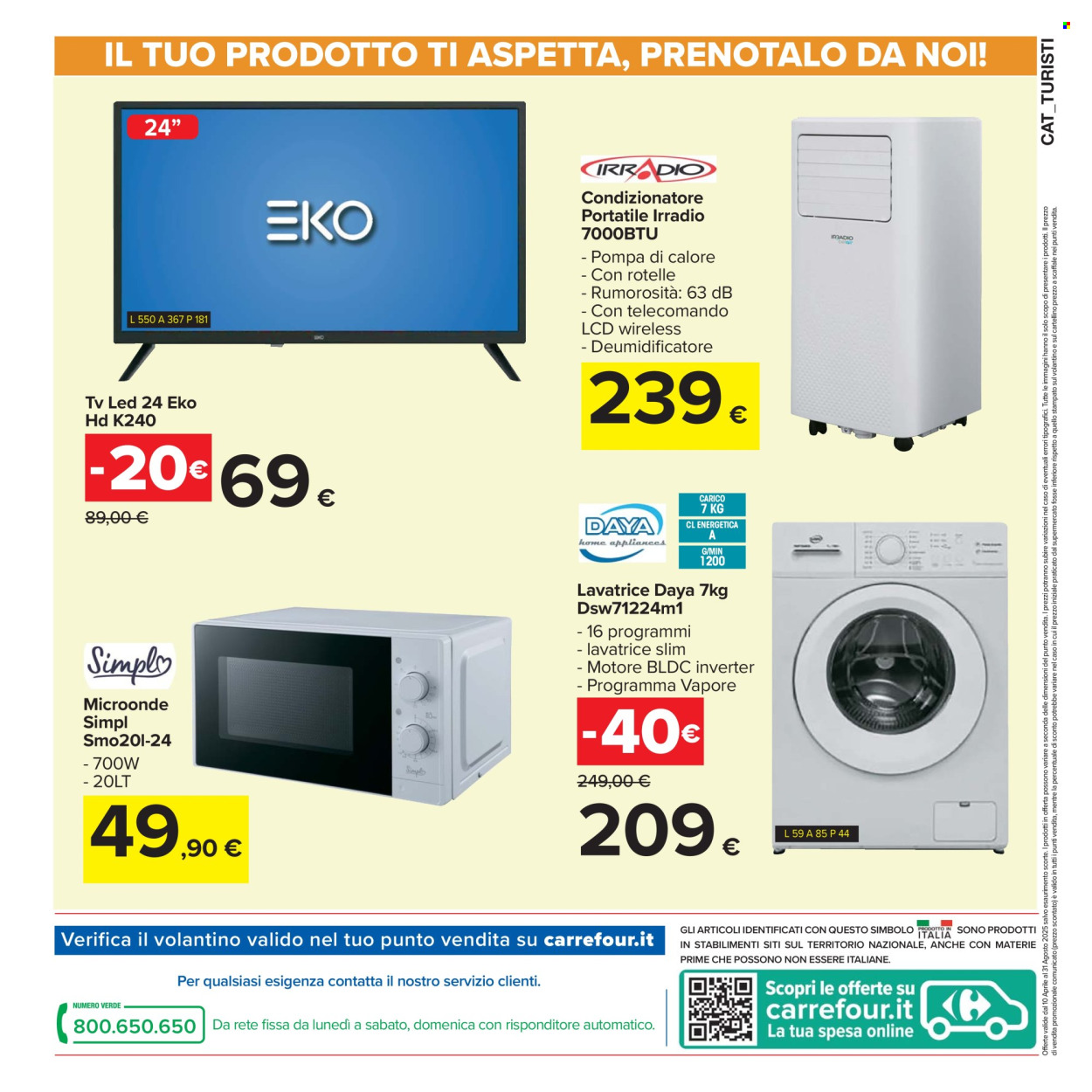 Volantino Carrefour - 10/4/2025 - 31/8/2025. Pagina 4