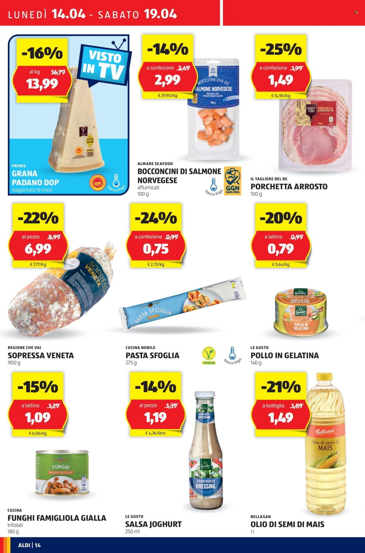 Volantino Aldi - 14/4/2025 - 19/4/2025. Pagina 14