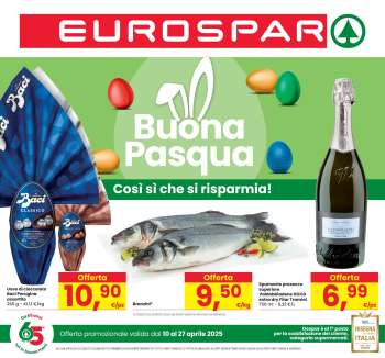 Volantino Eurospar - 10/4/2025 - 27/4/2025.