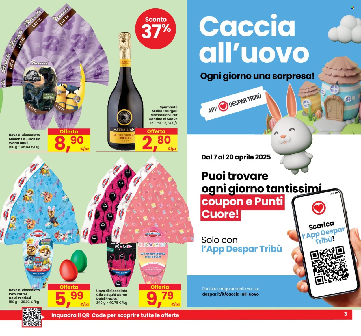 Volantino Eurospar - 10/4/2025 - 27/4/2025. Pagina 3