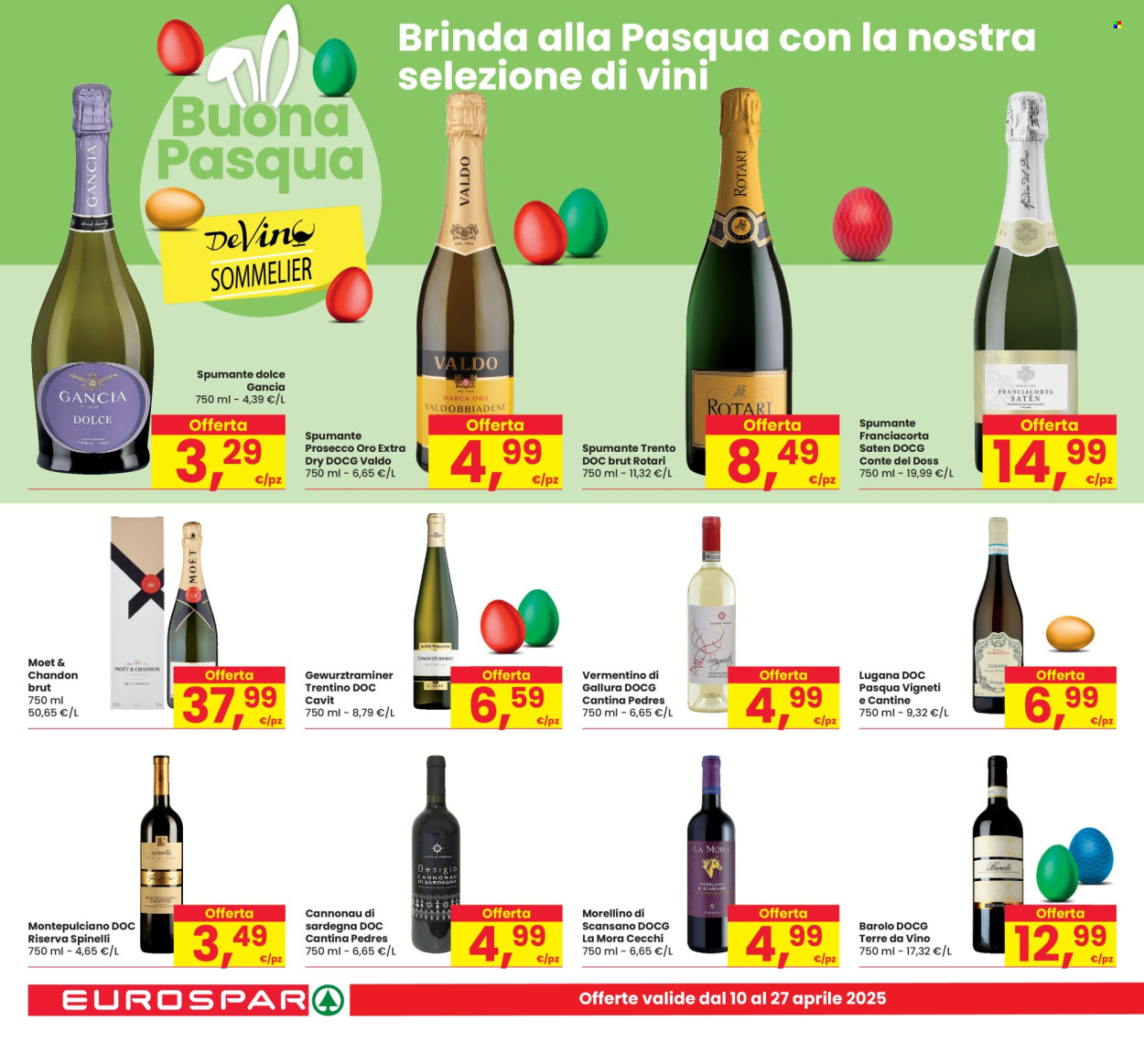 Volantino Eurospar - 10/4/2025 - 27/4/2025. Pagina 4