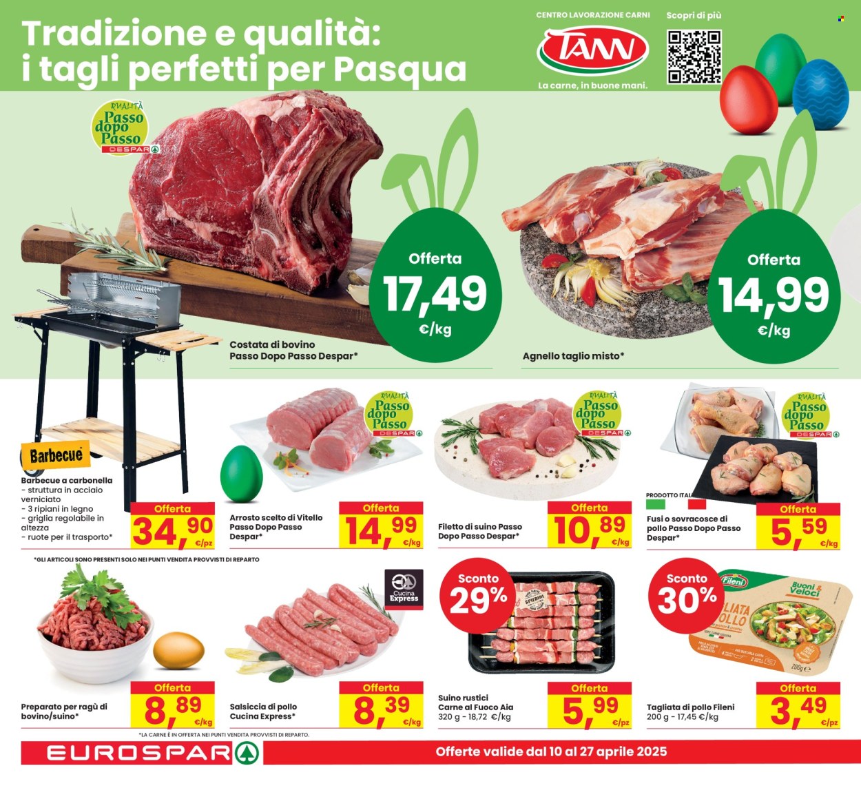 Volantino Eurospar - 10/4/2025 - 27/4/2025. Pagina 8
