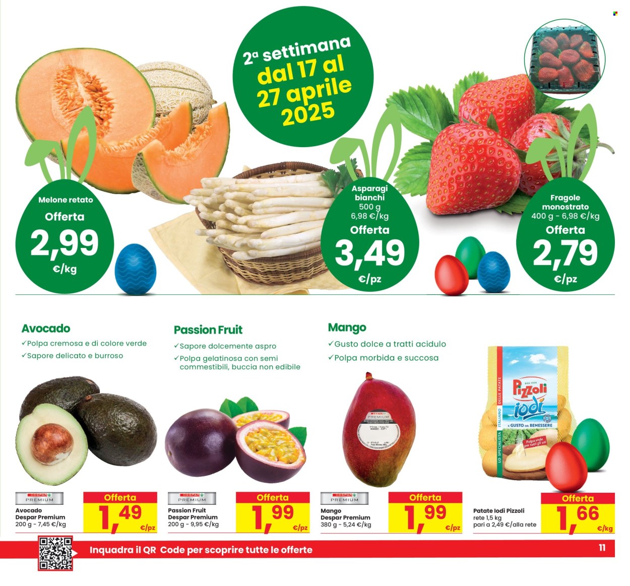 Volantino Eurospar - 10/4/2025 - 27/4/2025. Pagina 11