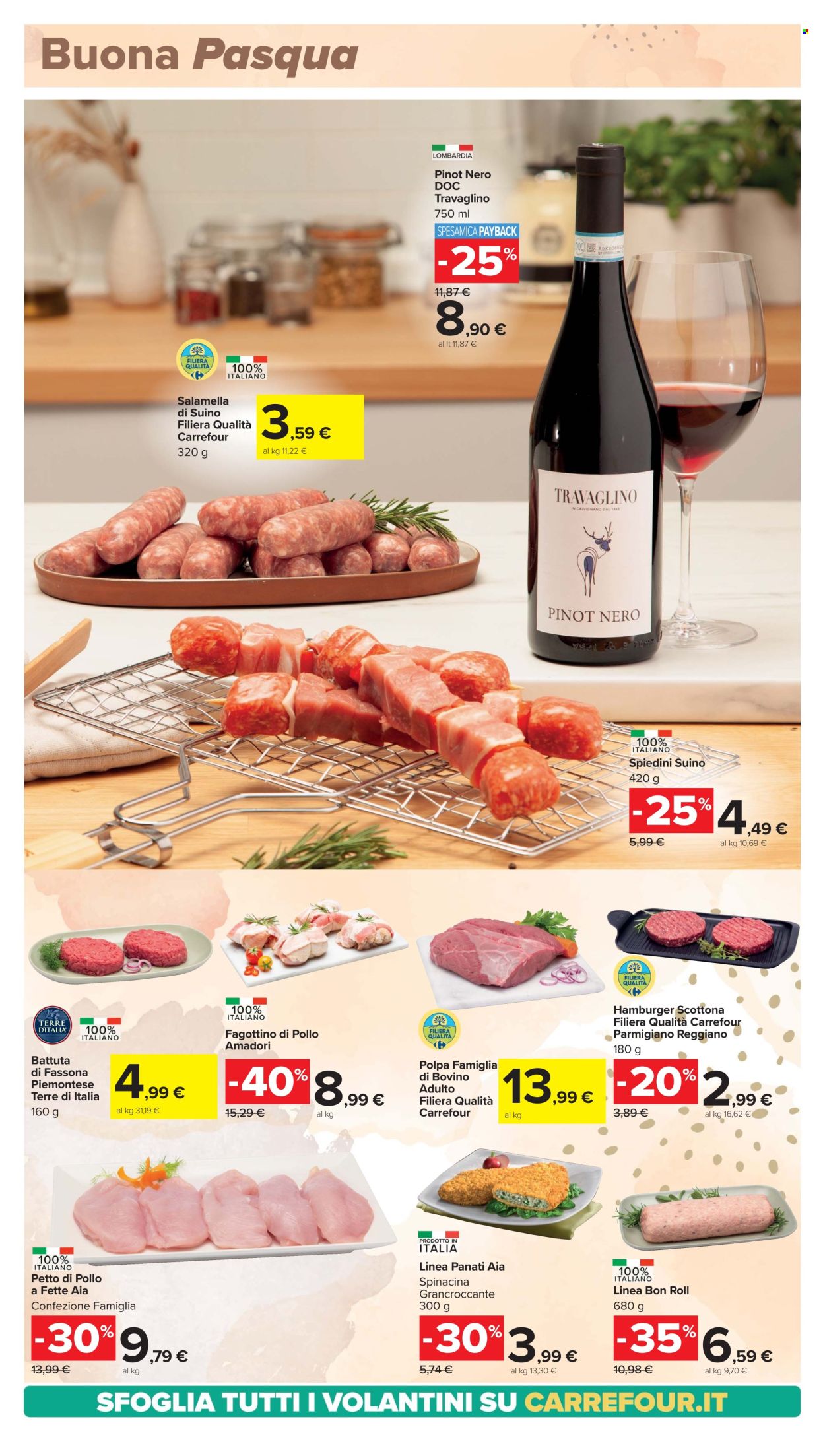 Volantino Carrefour - 8/4/2025 - 21/4/2025. Pagina 12