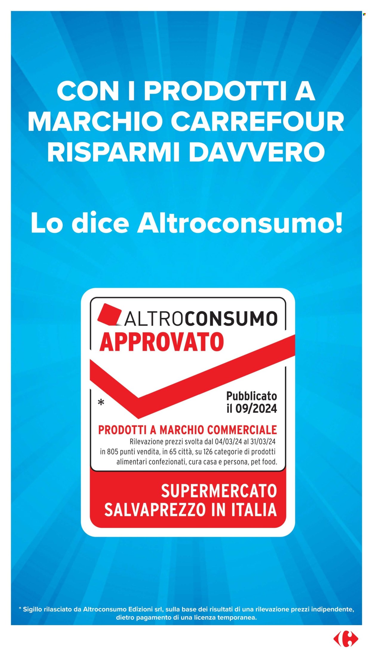 Volantino Carrefour - 8/4/2025 - 21/4/2025. Pagina 39