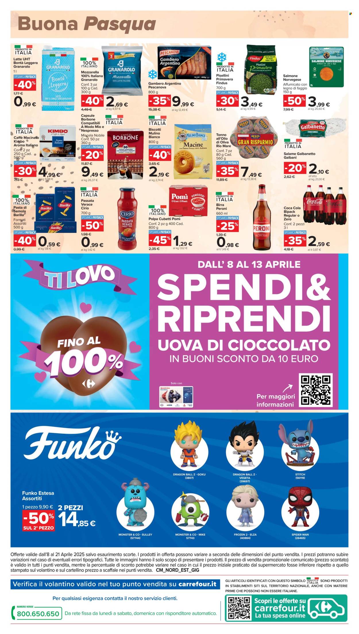 Volantino Carrefour - 8/4/2025 - 21/4/2025. Pagina 40