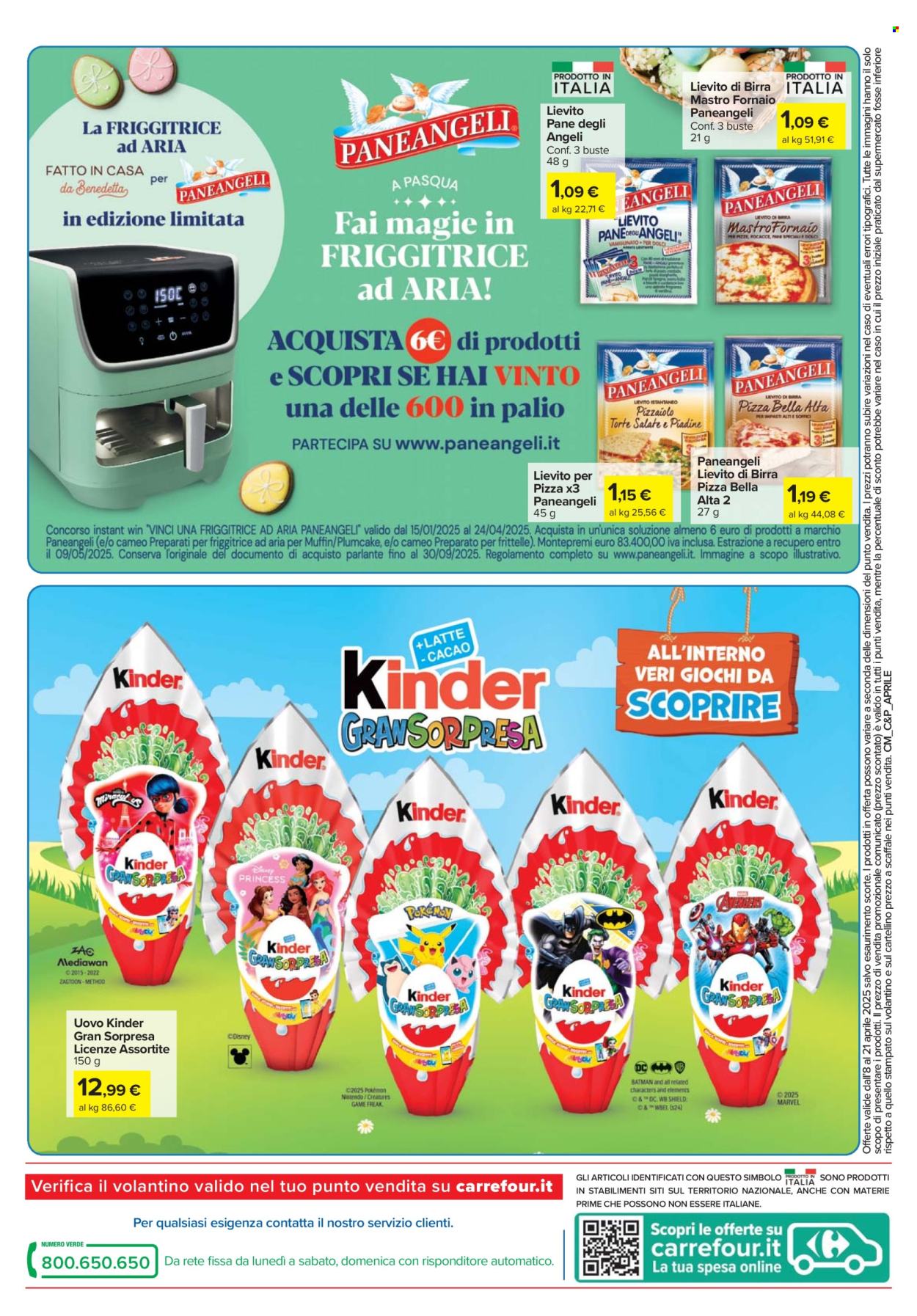 Volantino Carrefour - 8/4/2025 - 21/4/2025. Pagina 16