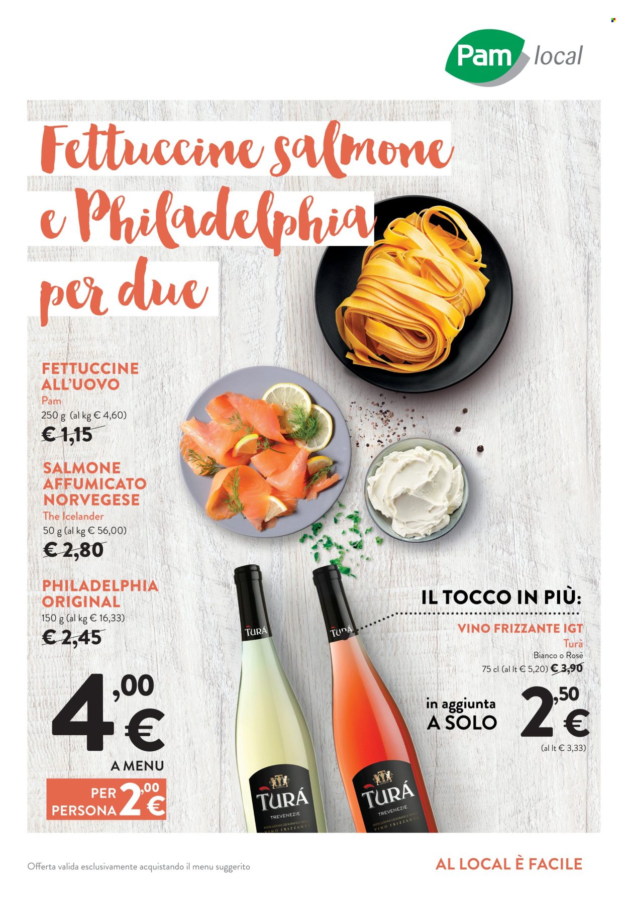 Volantino Pam local. Pagina 1
