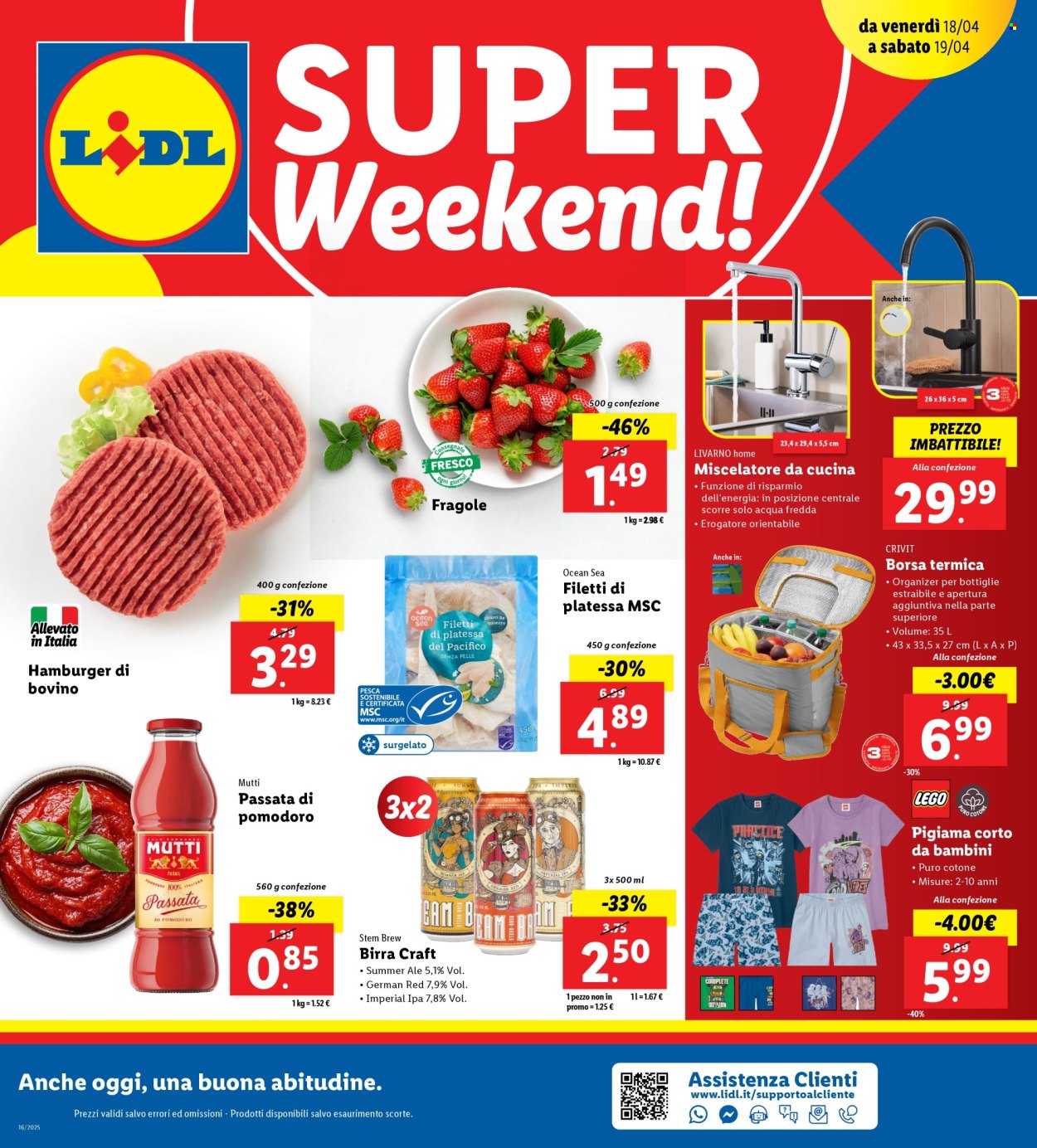 Volantino Lidl - 14/4/2025 - 19/4/2025. Pagina 42