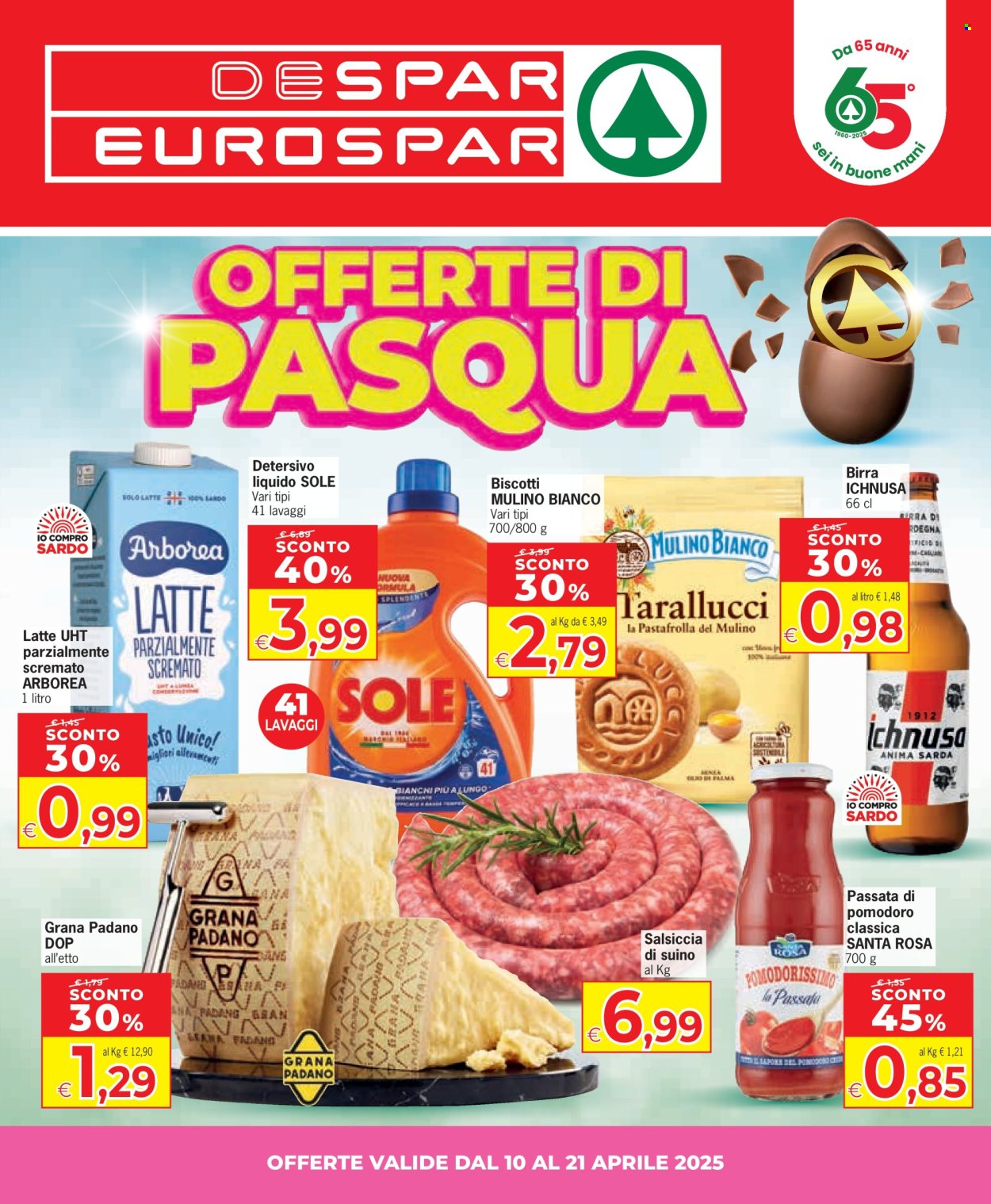 Volantino Despar - 10/4/2025 - 21/4/2025. Pagina 1