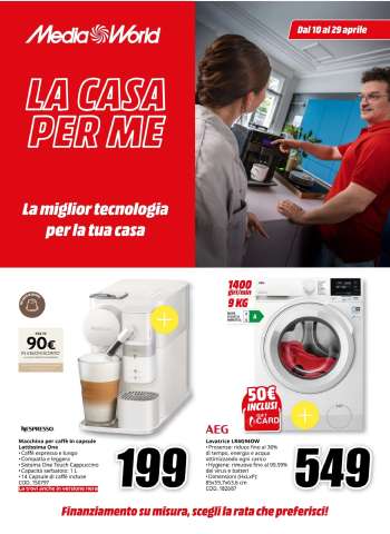 Volantino MediaWorld - 10/4/2025 - 29/4/2025.