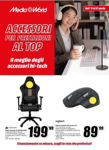 Volantino MediaWorld - 11/4/2025 - 27/4/2025.