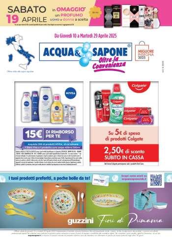 Volantino Acqua & Sapone - 10/4/2025 - 29/4/2025.