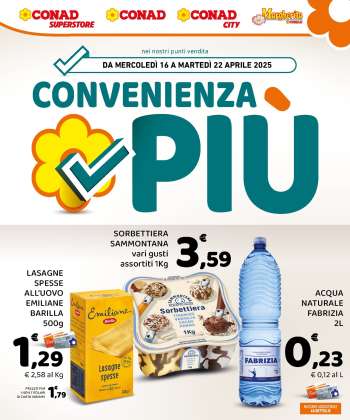 Volantino Conad - 16/4/2025 - 22/4/2025.