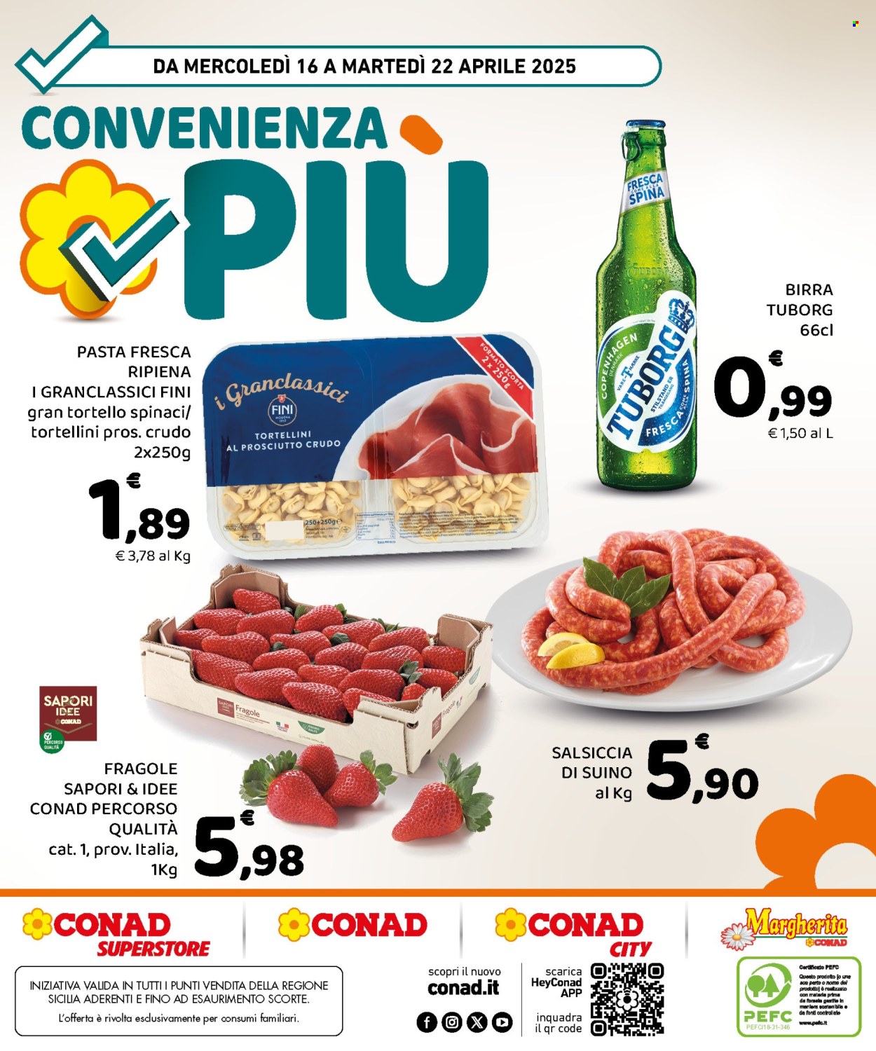 Leták Conad - 16.4.2025 - 22.4.2025. Strana 8