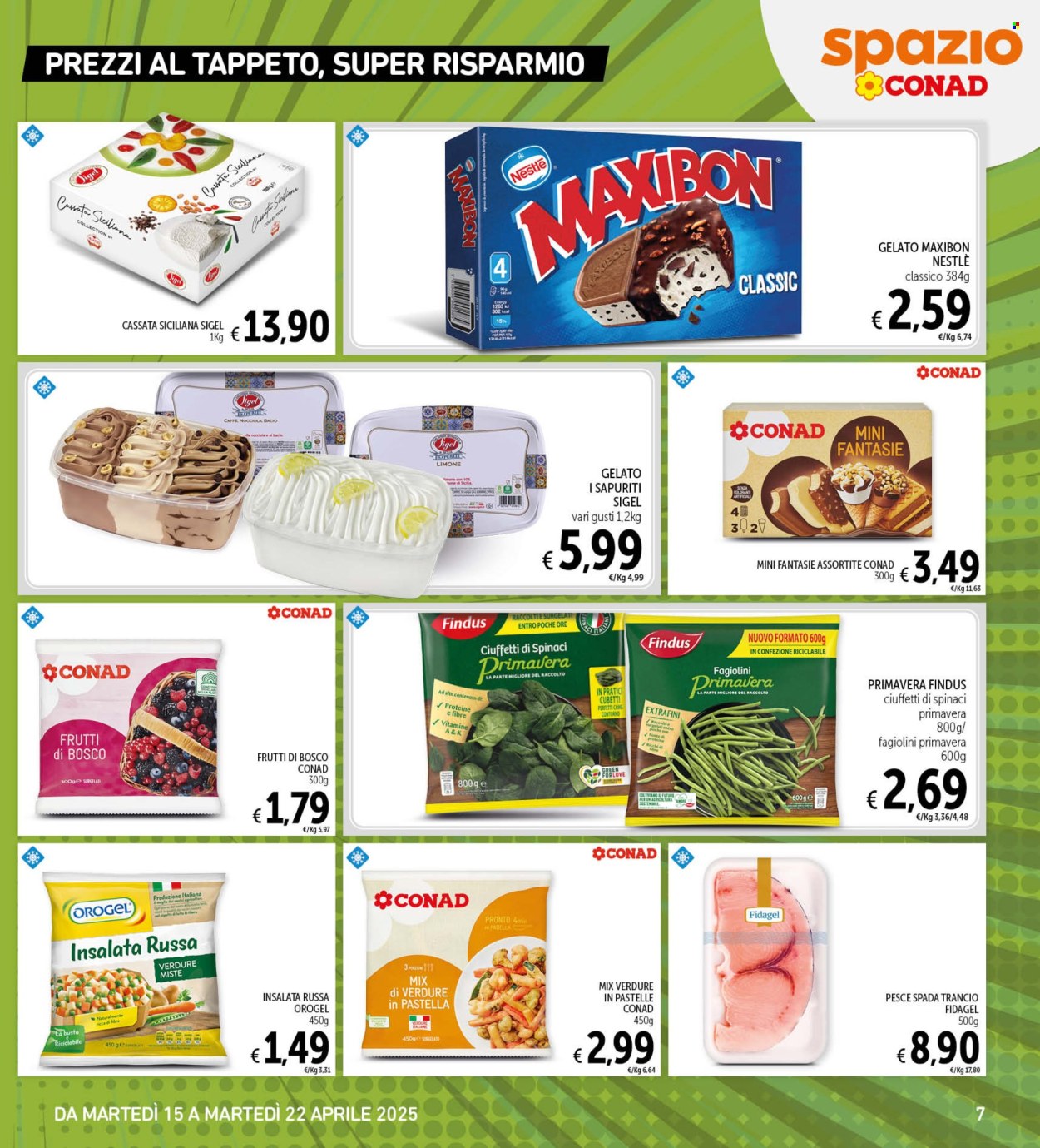 Volantino Spazio Conad - 15/4/2025 - 22/4/2025. Pagina 7
