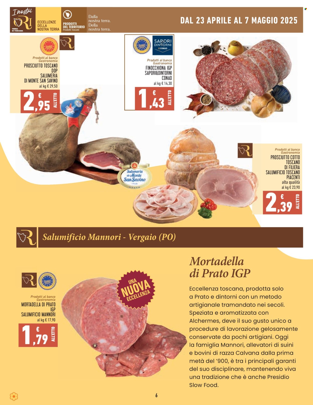 Leták Conad - 23.4.2025 - 7.5.2025. Strana 6