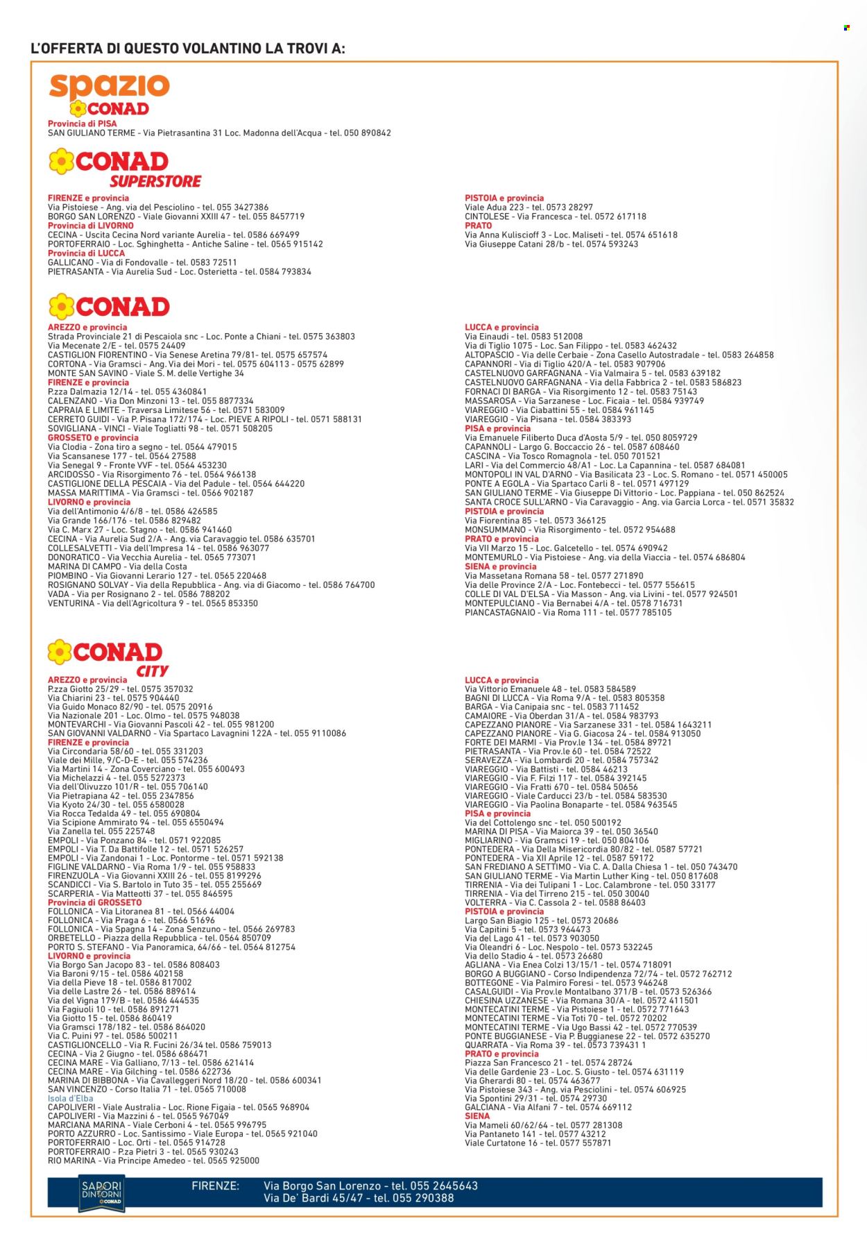Leták Conad - 23.4.2025 - 7.5.2025. Strana 16