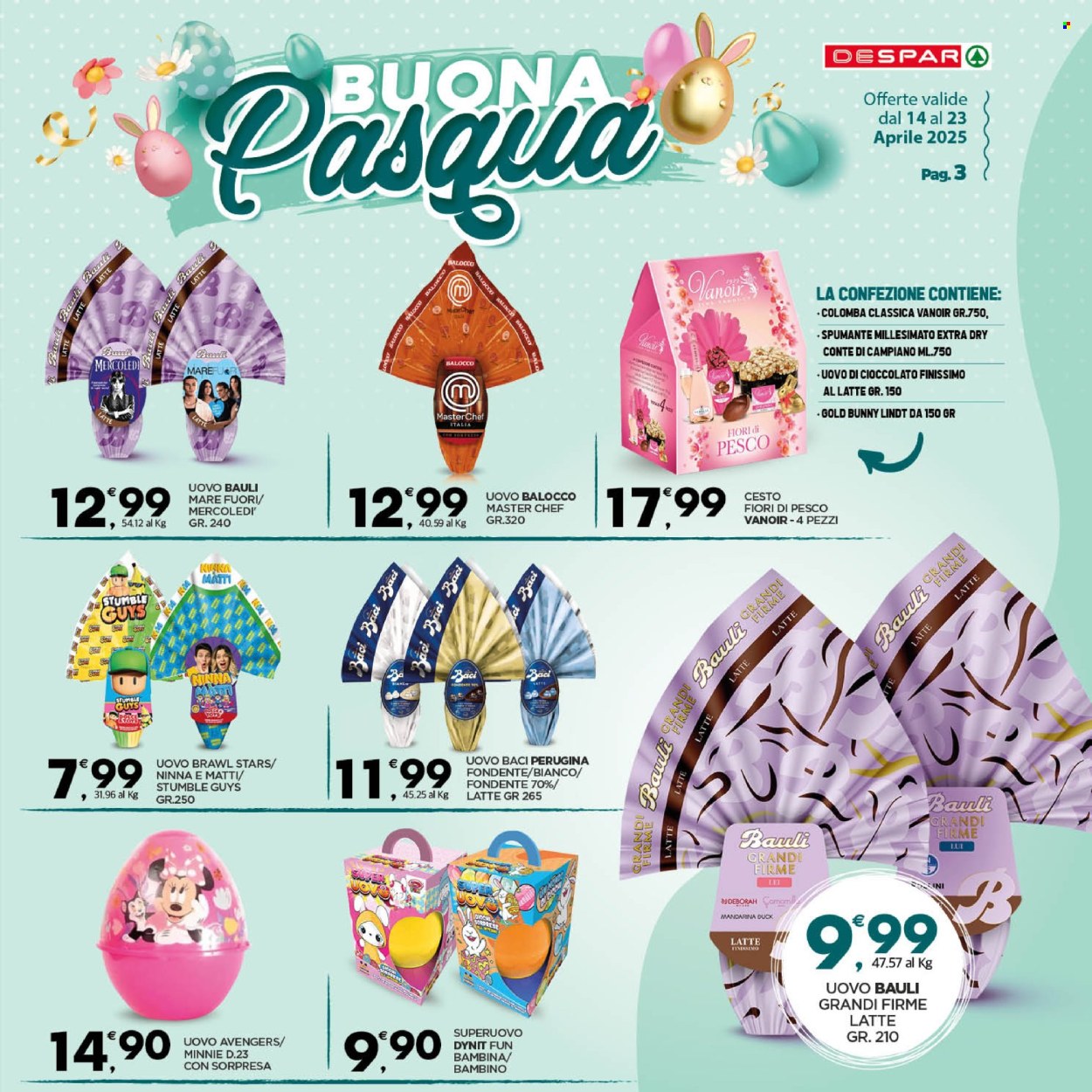 Volantino Despar - 14/4/2025 - 23/4/2025. Pagina 3