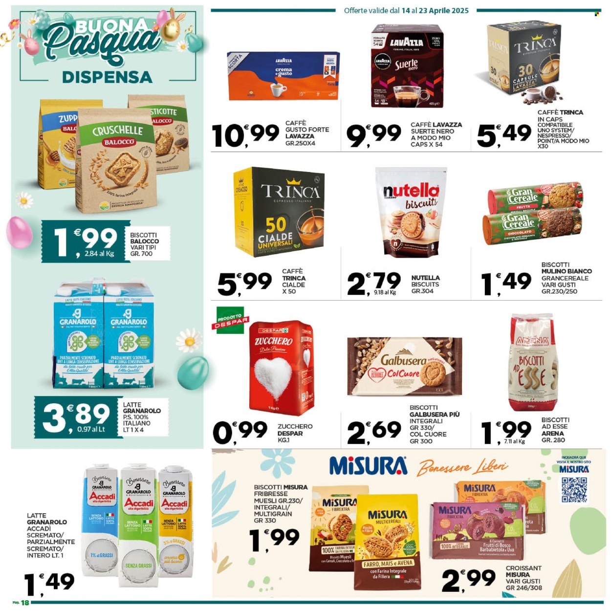 Volantino Despar - 14/4/2025 - 23/4/2025. Pagina 18
