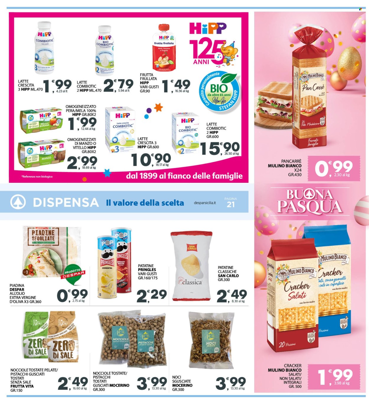 Volantino Eurospar - 14/4/2025 - 23/4/2025. Pagina 21