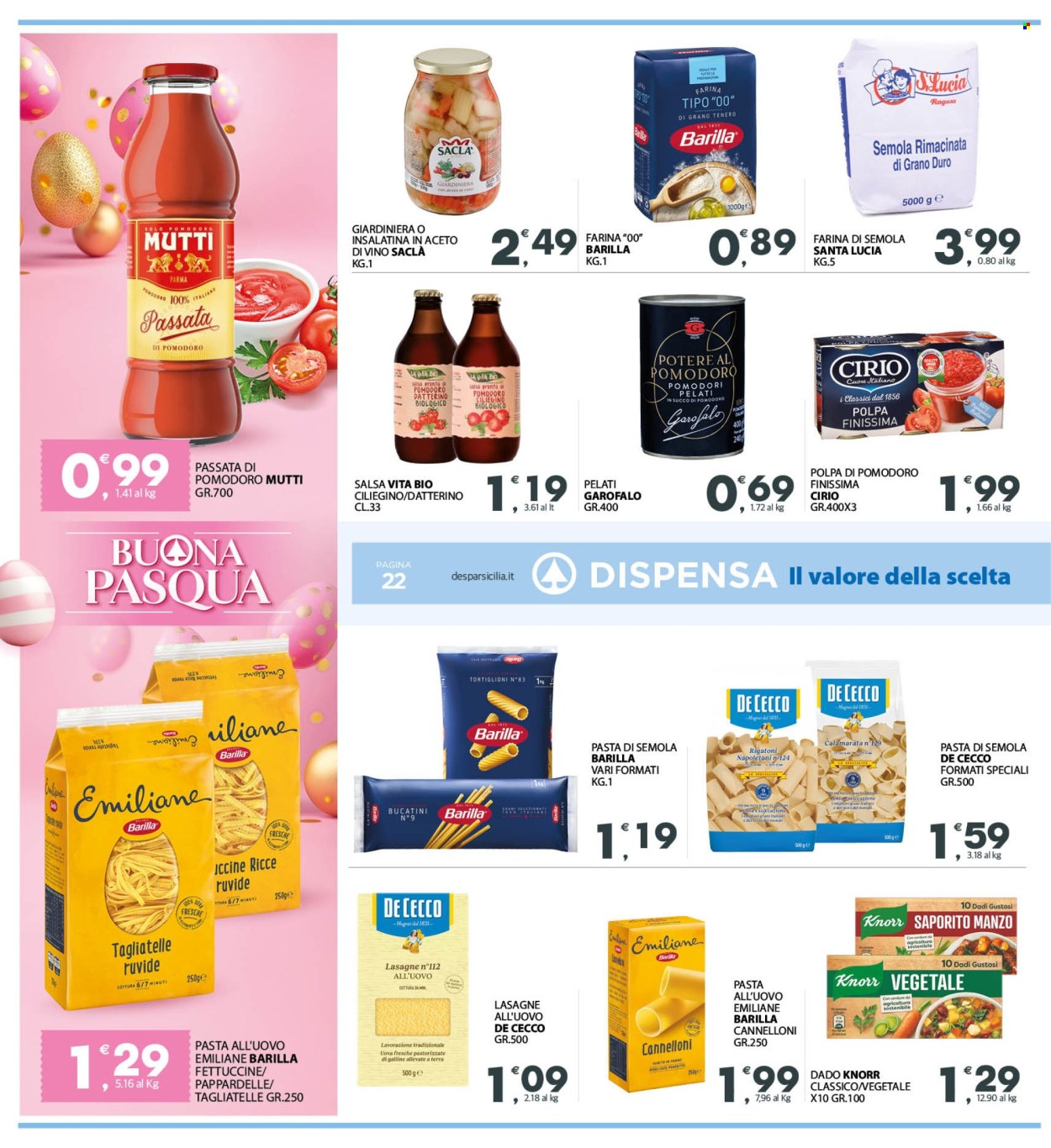 Volantino Eurospar - 14/4/2025 - 23/4/2025. Pagina 22