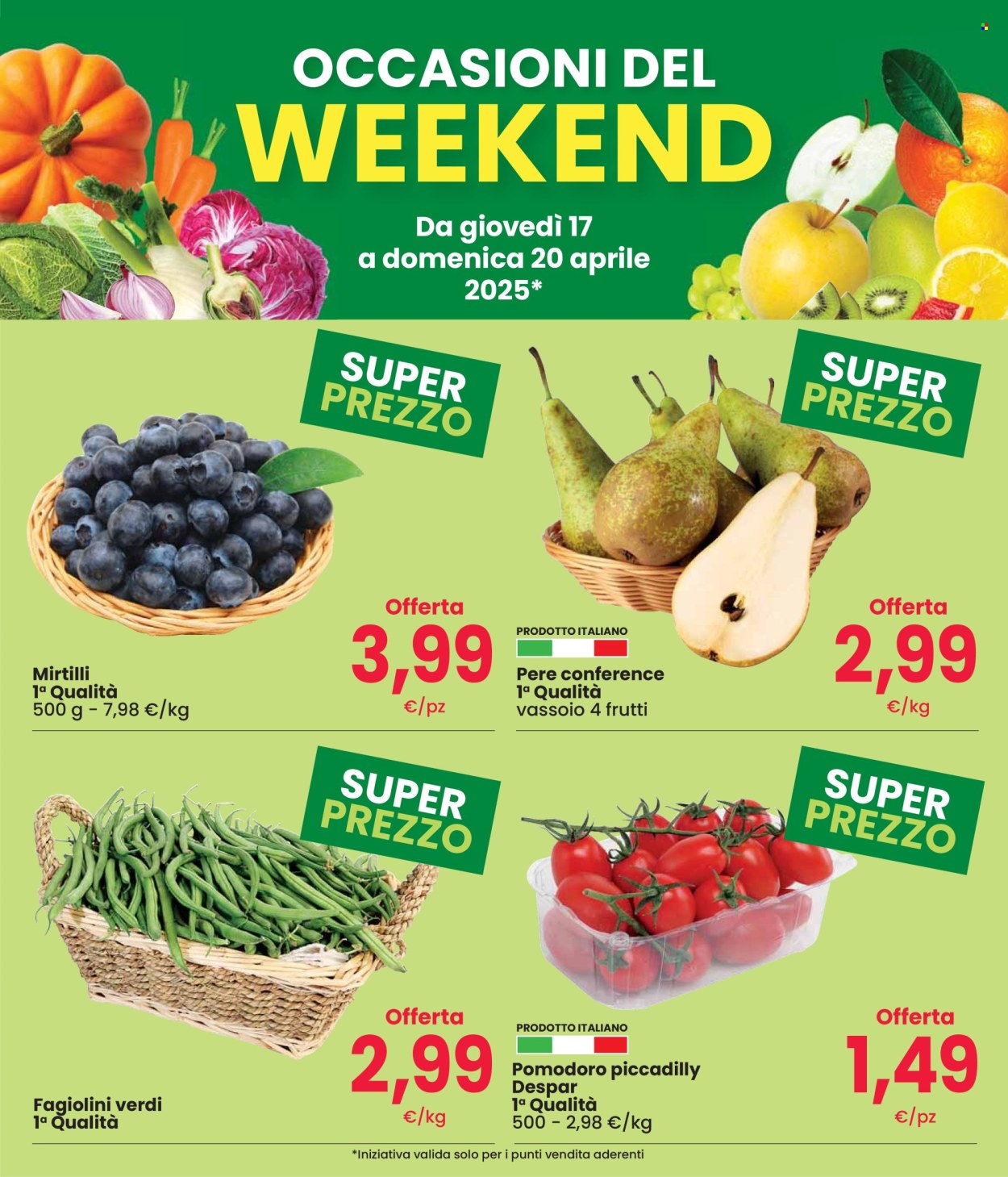 Volantino Eurospar - 17/4/2025 - 20/4/2025. Pagina 2