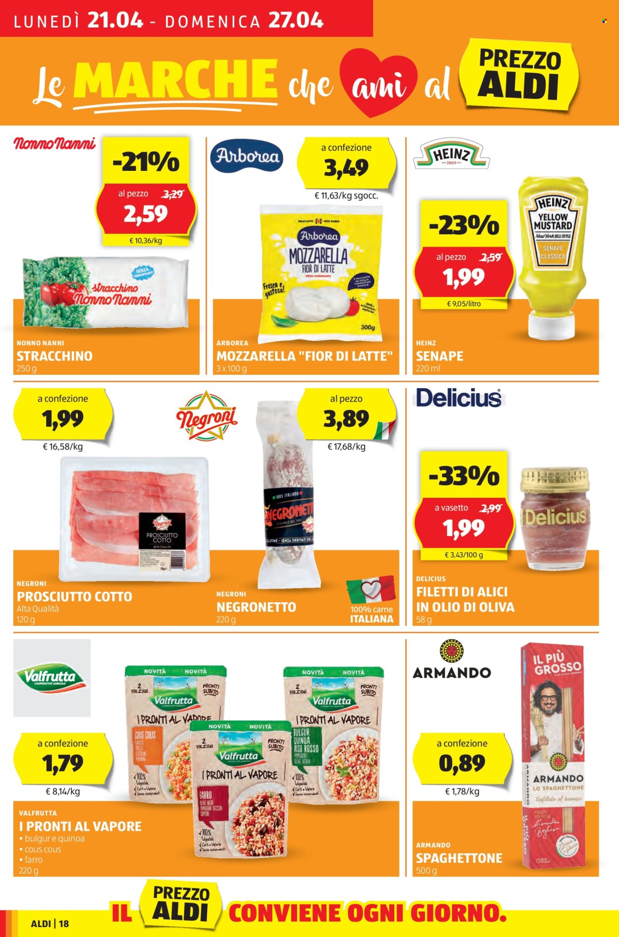 Volantino Aldi - 21/4/2025 - 27/4/2025. Pagina 18
