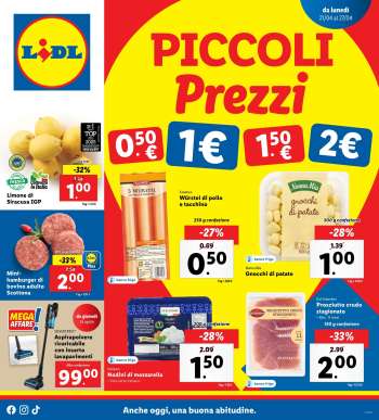 Volantino Lidl - 21/4/2025 - 27/4/2025.