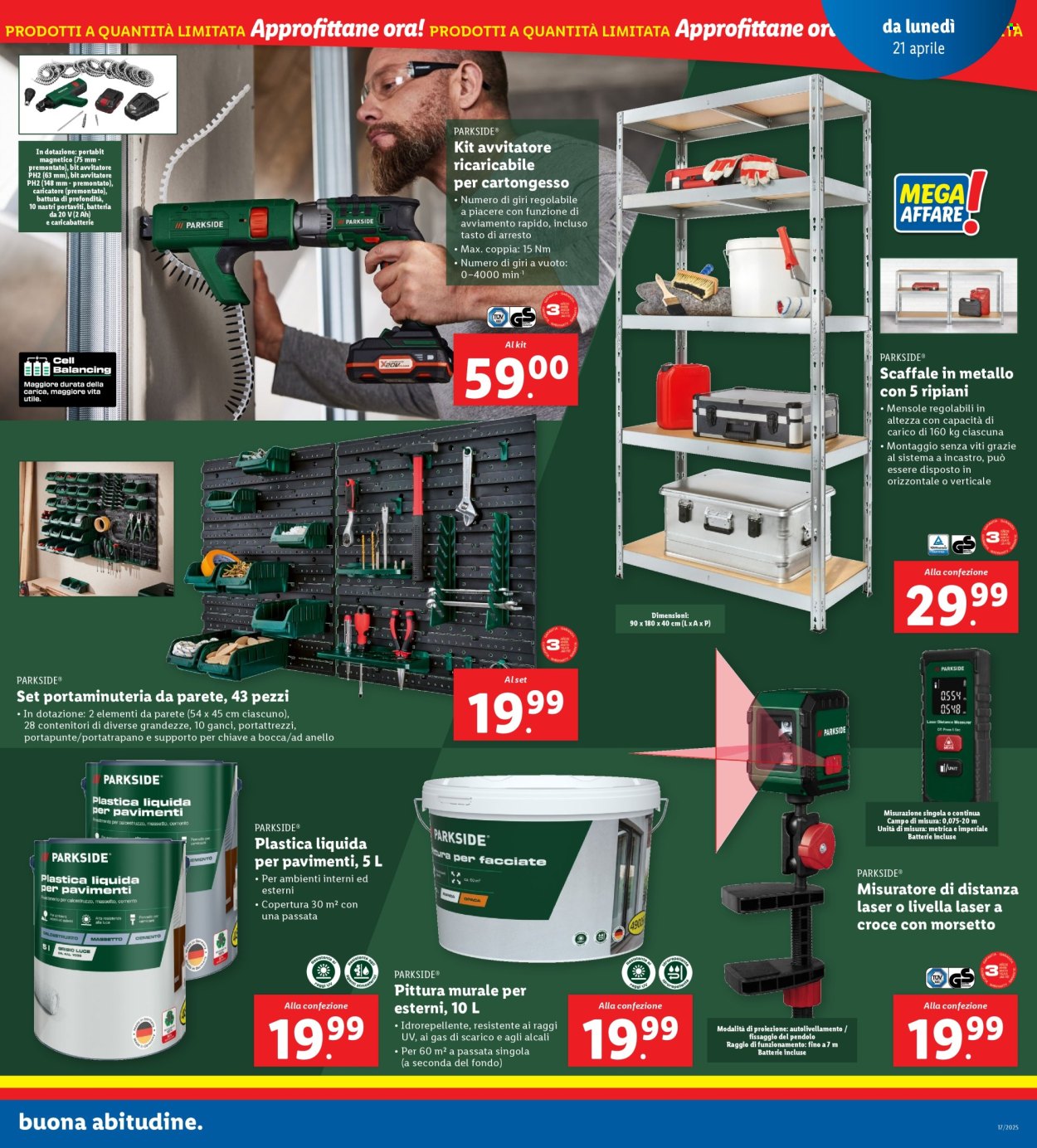 Volantino Lidl - 21/4/2025 - 27/4/2025. Pagina 27